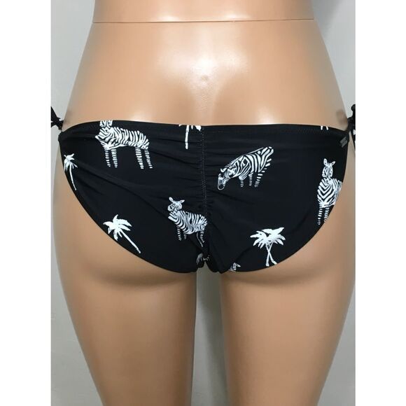 New. Volcom zebra and palm tree string bikini. - Picture 6 of 8